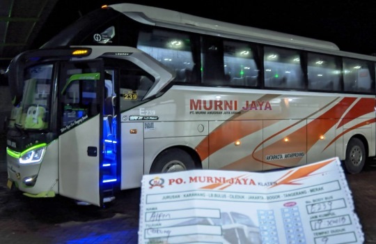 Harga Tiket Bus Murni Jaya Lebaran Terbaru Rute dan Jadwal Keberangkatan Armada